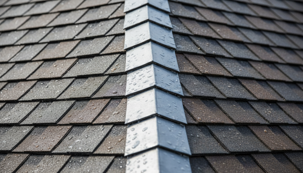 découvrez comment assurer l'étanchéité parfaite de votre toiture grâce à des noues et arêtiers posés avec une précision chirurgicale, protégeant efficacement les points faibles de votre couverture.