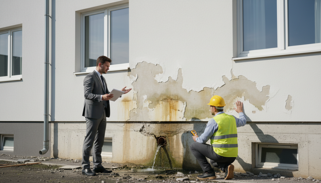 découvrez qui est responsable des coûts lorsque l'étanchéité pose problème dans le cadre de la garantie décennale.
