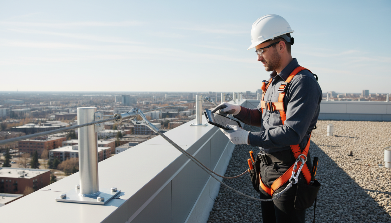 découvrez les règles essentielles de sécurité en hauteur, incluant lignes de vie et points d'ancrage, et évitez les infractions courantes pour protéger vos équipes.