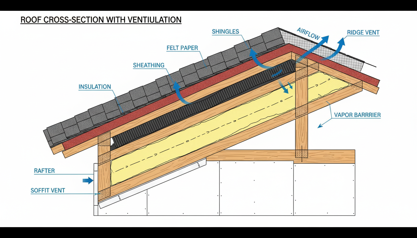 découvrez comment une erreur de dimensionnement de la ventilation de sous-face peut entraîner des problèmes coûteux en pathologies et apprenez à l'éviter pour assurer la durabilité de vos constructions.