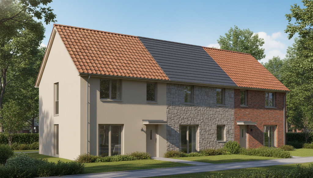 découvrez nos conseils pour choisir la couleur idéale de votre toiture en harmonie avec la façade de votre maison, afin d'embellir votre extérieur et valoriser votre habitation.