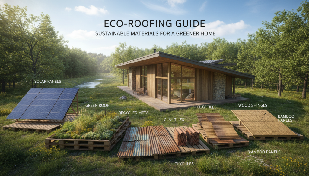 découvrez notre guide complet des matériaux écologiques pour couvrir votre maison, alliant respect de l'environnement, durabilité et esthétisme.