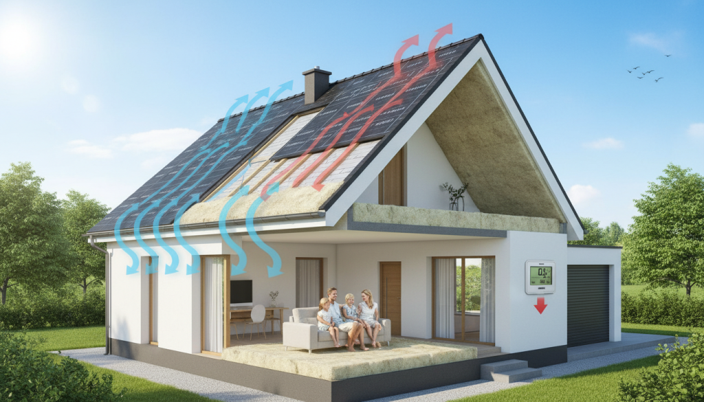 découvrez comment une bonne ventilation de toiture peut améliorer l'efficacité énergétique de votre maison et réduire significativement vos factures d'énergie.