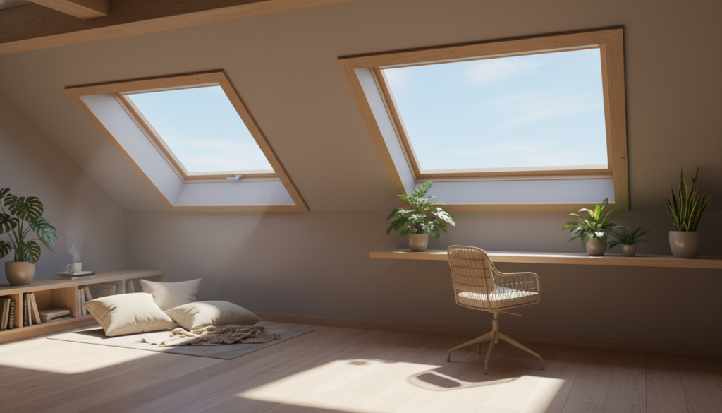 découvrez comment choisir la taille idéale de votre fenêtre de toit pour optimiser la lumière et l'espace dans votre pièce.