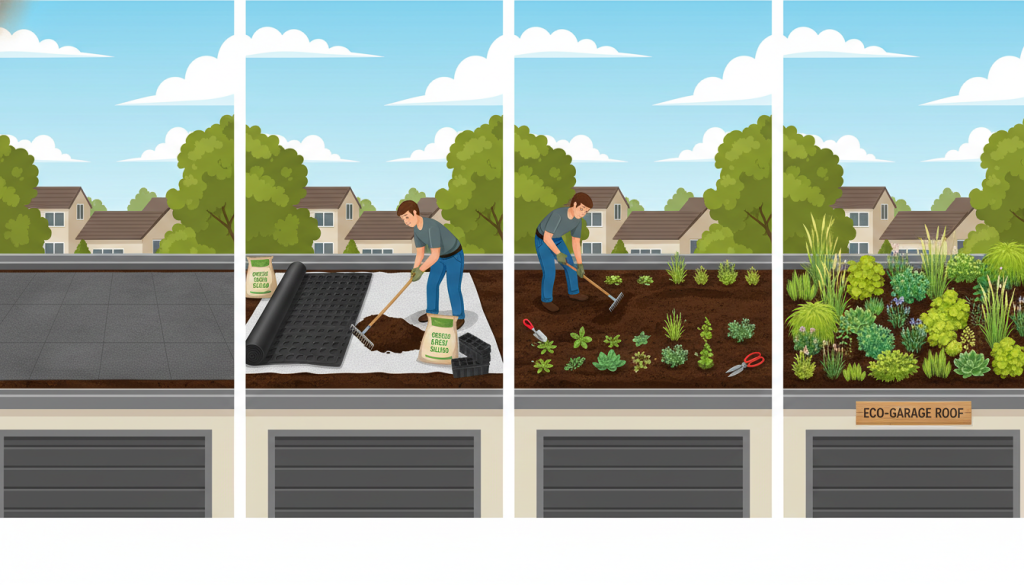 découvrez étape par étape comment installer un toit végétalisé sur votre garage pour un espace écologique et esthétique.